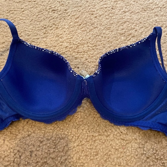 🆕Adore me blue banana print bra NWT - Picture 5 of 6